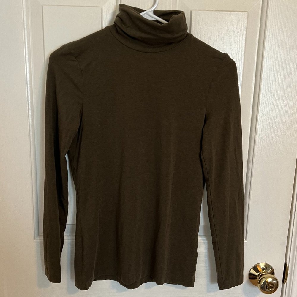Massimo Dutti - Brown Turtleneck - Size Medium